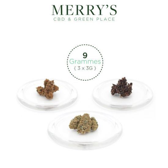 PACK PROMO FLEUR CBD - 9 G